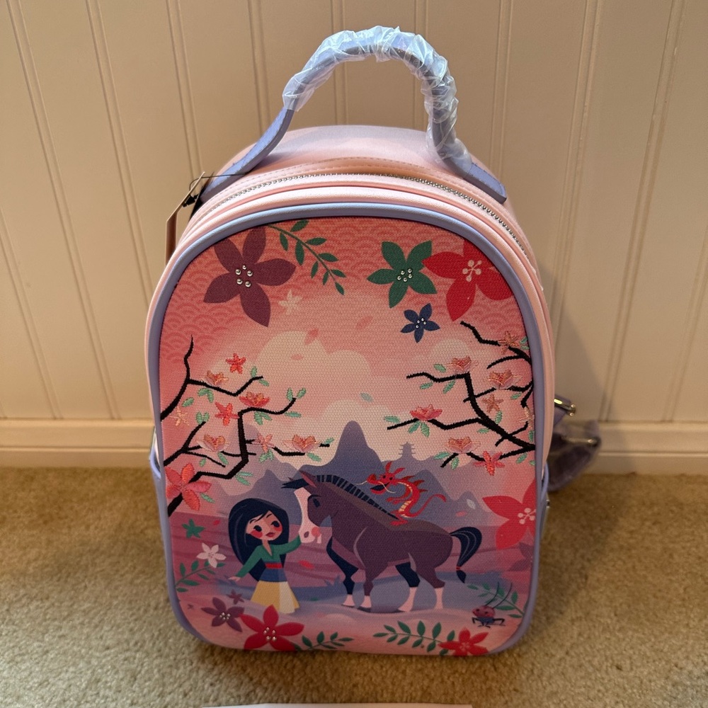 Loungefly mulan mini backpack